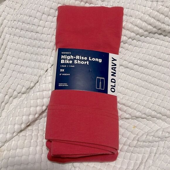 Old Navy - 3X. High Rise Long Bike Short NIP - Picture 1 of 3